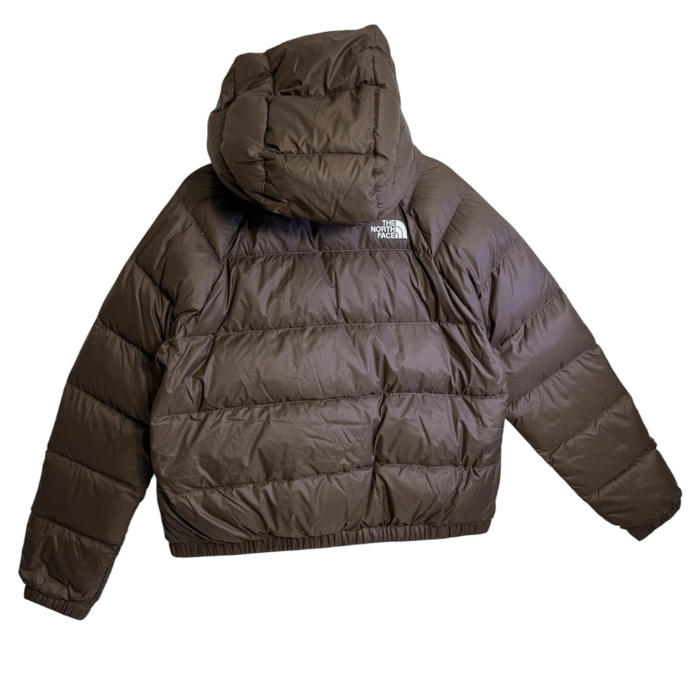 The North Face Brown Hooded Puffer Jacket NWT - Picture 4 of 16